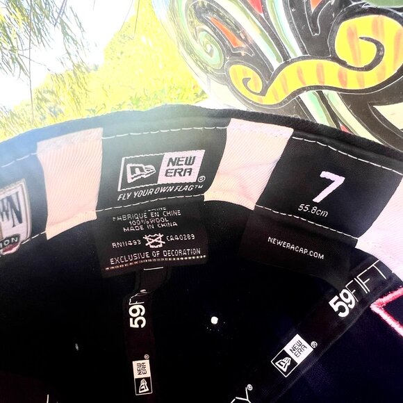 New Era Rare LA Angels Cooperstown Hat - Size 7 - Los Angeles Angels - Picture 9 of 10